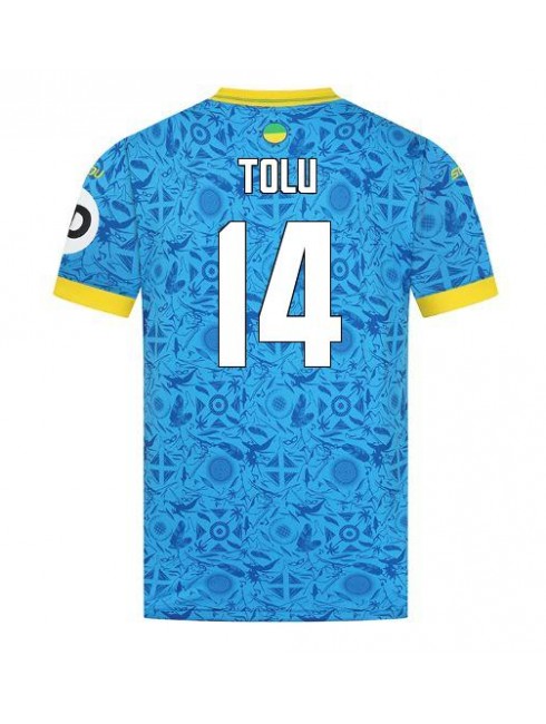 Wolves Tolu Arokodare #14 Rezervni Dres 2025-26 Kratak Rukavima Wolves Tolu Arokodare #14 Rezervni Dres 2025-26 Kratak Rukavima